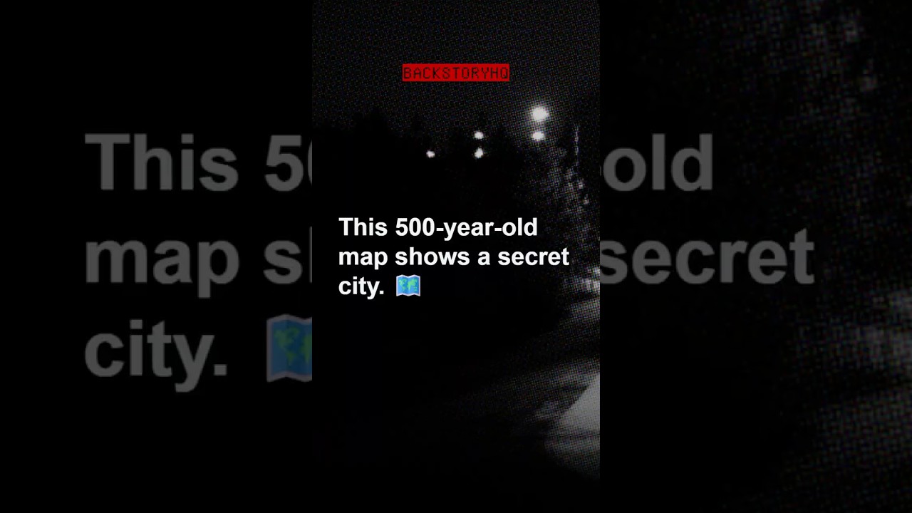 This 500 year old map shows a secret city