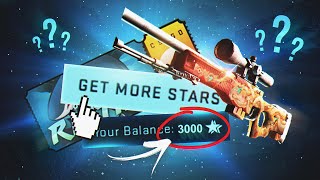 I bought 3000 Operation Riptide stars, this is what I got...