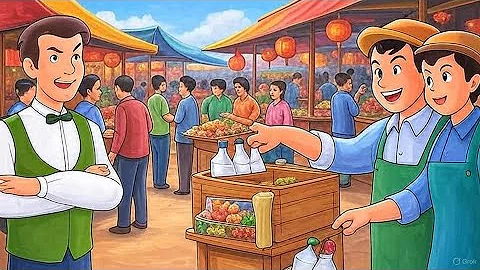 The Greedy Milkman 🥛 | English Moral Story for Teenagers | Learn English Through Story 