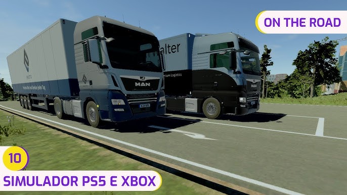 Console de jogos inteligente ouka 2, simulador caminhão ps4
