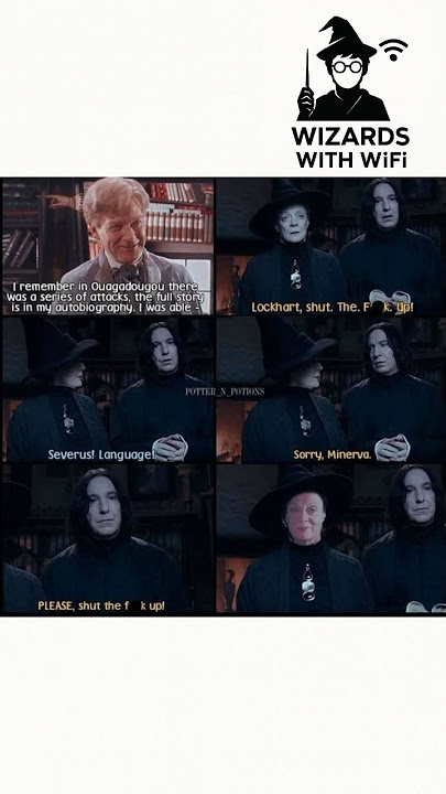 Snape’s Darkest Spell Yet: Silence | #HarryPotter #Snape #Lockhart #TTS