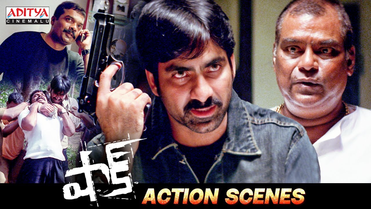 Shock Ravi Shock Telugu Movie Action Scenes | Ravi Teja, Jyothika, Brahmanandam ...