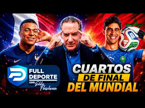 ¡SOLO QUEDAN OCHO PAÍSES! FRANCIA ANTE MARRUECOS POR LOS CUARTOS DE FINAL DEL MUNDIAL