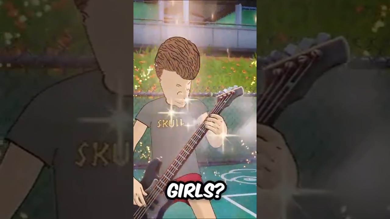 Beavis and Butthead are DORKS, but the FAN GIRLS love them .. Fortnite #fortnite #beavisandbuthead