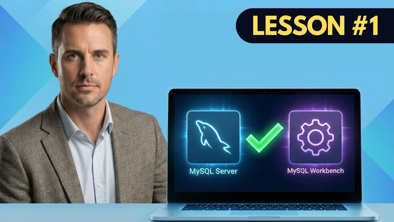 Как установить MySQL Server и MySQL Workbench (2026) | Полный курс обучения для администраторов б...