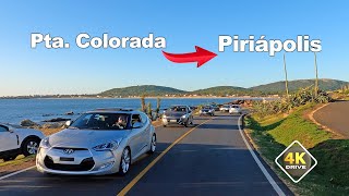 4K DRIVE Punta Colorada a PIRIAPOLIS Maldonado Uruguay vlog