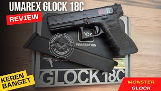 Unboxing, Test and Review Umarex Glock 18C (indonesian version) #airsoft #umarex #g18c #glock18c