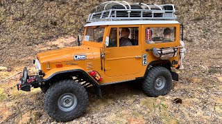 RC FMS Toyota FJ40 Land Cruiser 1/10 off road trip rally