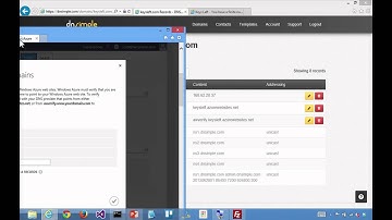 Setting up Custom DNS Records to point to Azure Web Sites - Azure Friday