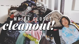 Famous MAJOR CLOSET CLEANOUT + (Re)Organizing! | Apartment Declutter Pt. 1 Wealth