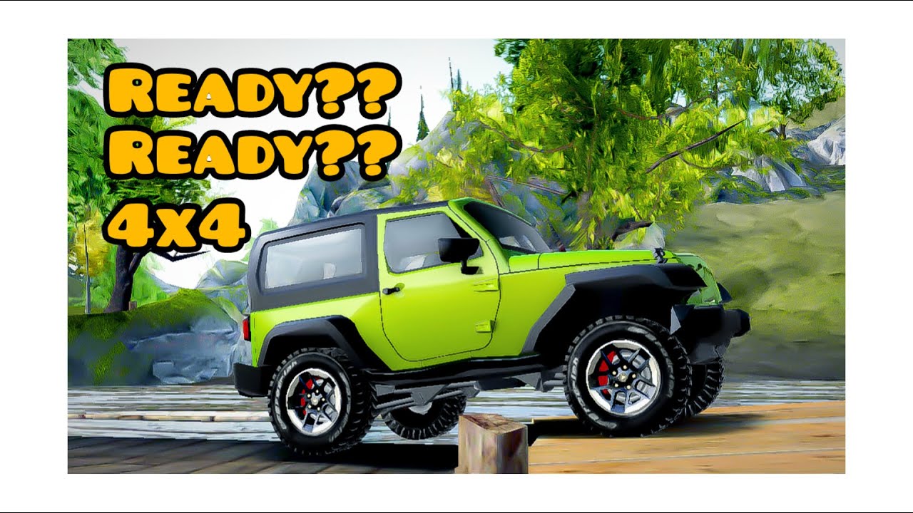 OFF ROAD 4X4 DRIVING WITH JEEP WRANGLER RUBICON GAME SIMULATOR 2023 (Amazing Experience For Me 💭😃)