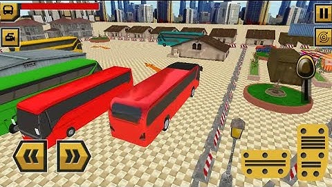 Modern Bus Parking 3D Game Simulator Android Gameplay FHD