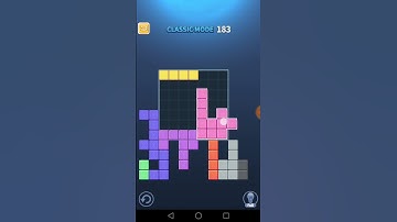 Block Puzzle King Classic Level 183 Walkthrough Solution