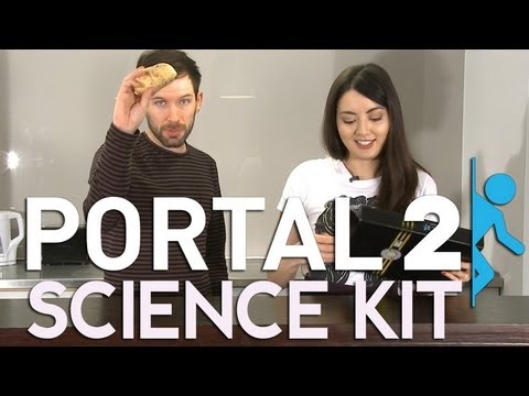 Portal 2 Potato Battery - GladOS PotatOS Science Kit - Science Unboxing For Science