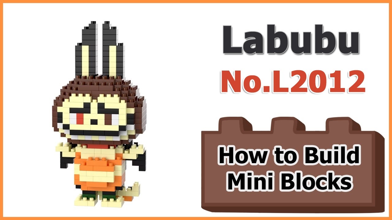 How to Build Blocks Labubu - DMXC L2012 Instructions Specifications ...