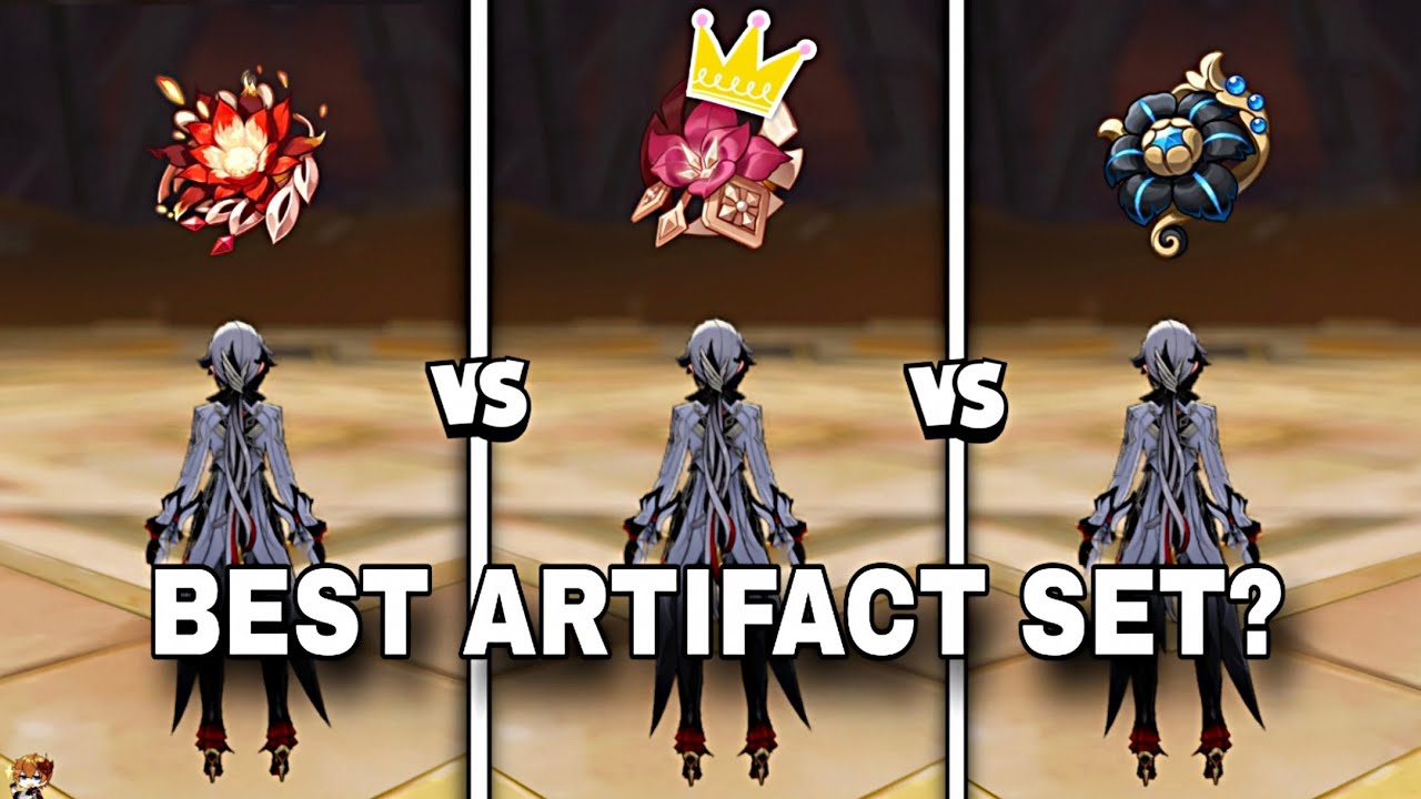 BEST ARTIFACT SET FOR ARLECCHINO? | Genshin impact - YouTube