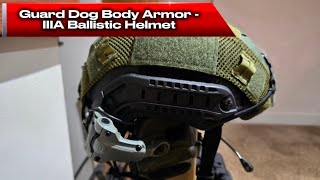 Guard Dog Body Armor -  Level IIIA Ballistic Helmet