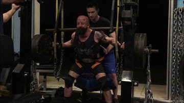 Elitefts Sponsored Powerlifter Brian Schwab Cambered Bar Box Squats, 1/12/18