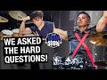 We asked Legendary Drummers the hard questions! | Europe Drum Show