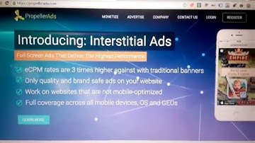 Propeller ads review content monetization.