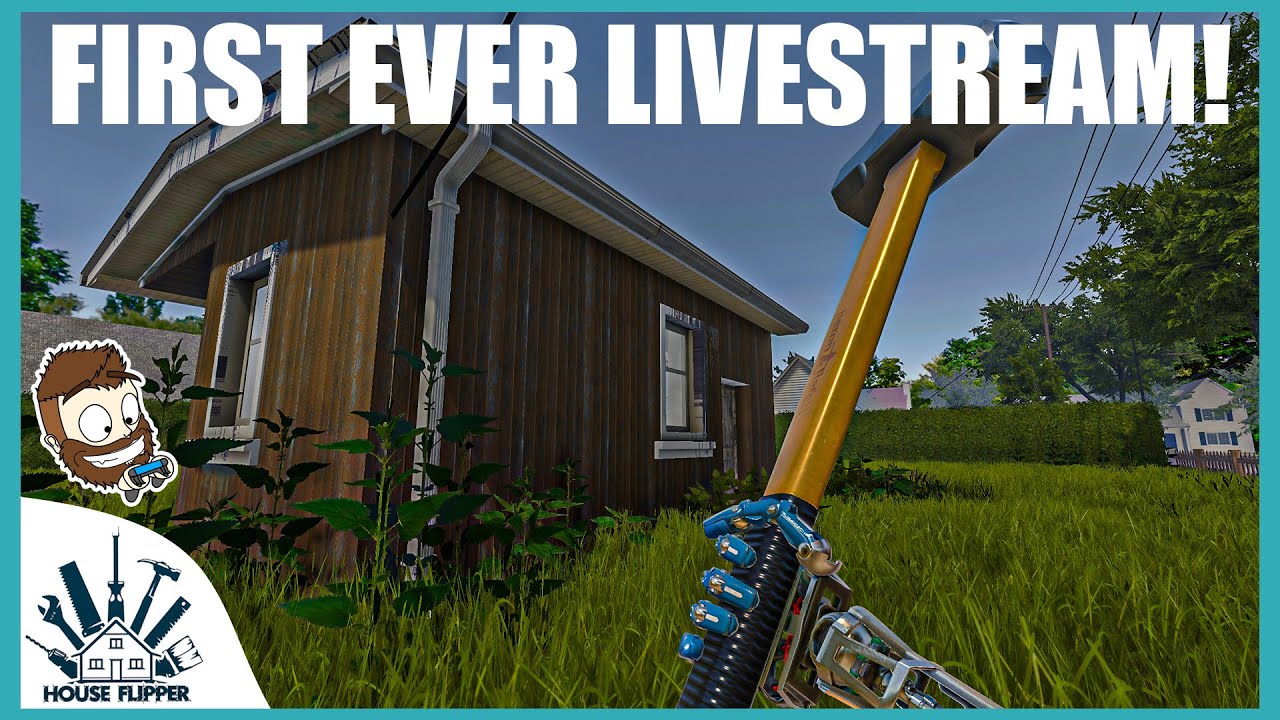 House Flipper | First Office Renovation | FIRST EVER LIVESTREAM! | No ...
