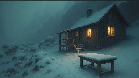 Intense Arctic Snow Blizzard & Freezing Wind | Icy Storm Sounds & Heavy Snowfall to Sleep,  Focus