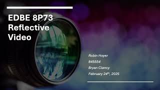Celebrity 8P73 Reflective Video Wealth