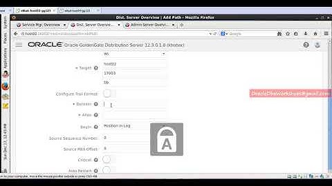 OGG 12.3 Part-5-Add distribution path  pump to remote trail