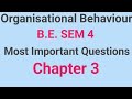 Most Important Questions || Chapter -3 || Group Behaviour || OB ||