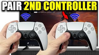 How to Connect a Second PS5 Controller Wirelessly!