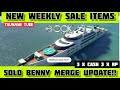 GTA 5 NEW 3X CASH AND RP EVENTS. NEW SALE ITEMS, PODIUM CAR-- SOLO BENNY MERGE UPDATE--