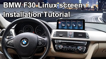 Installing the Linux screen for the BMW F30