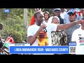 Cheers and joy as Mimi Ndio Sifuna Takes the Mic in Machakos Town!!