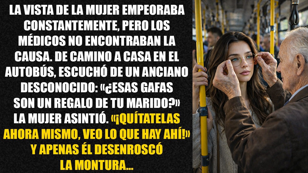 La vista de la mujer empeoraba constantemente, pero los médicos no encontraban la causa...