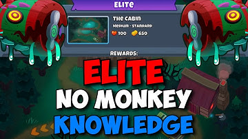 Bloonarius Elite ||  No Monkey Knowledge || Voice-Commentary || BTD6