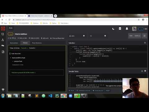 DSA Review | Part 13: Problem Solving using Matrix in Java - Matrix Addition