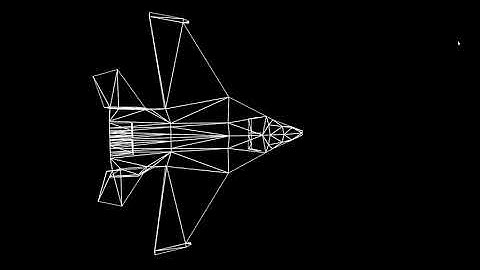Wireframe rasterizer - ShaderToy