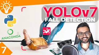 Fall Detection App - Official YOLOv7 Pose Estimation | CPU & GPU