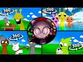 Incredibox Sprunki Gray x Wenda Sus Meme Compilation 360° VR Animation
