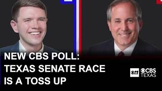 CBS News poll: Talarico-Paxton Senate race is a Texas toss-up