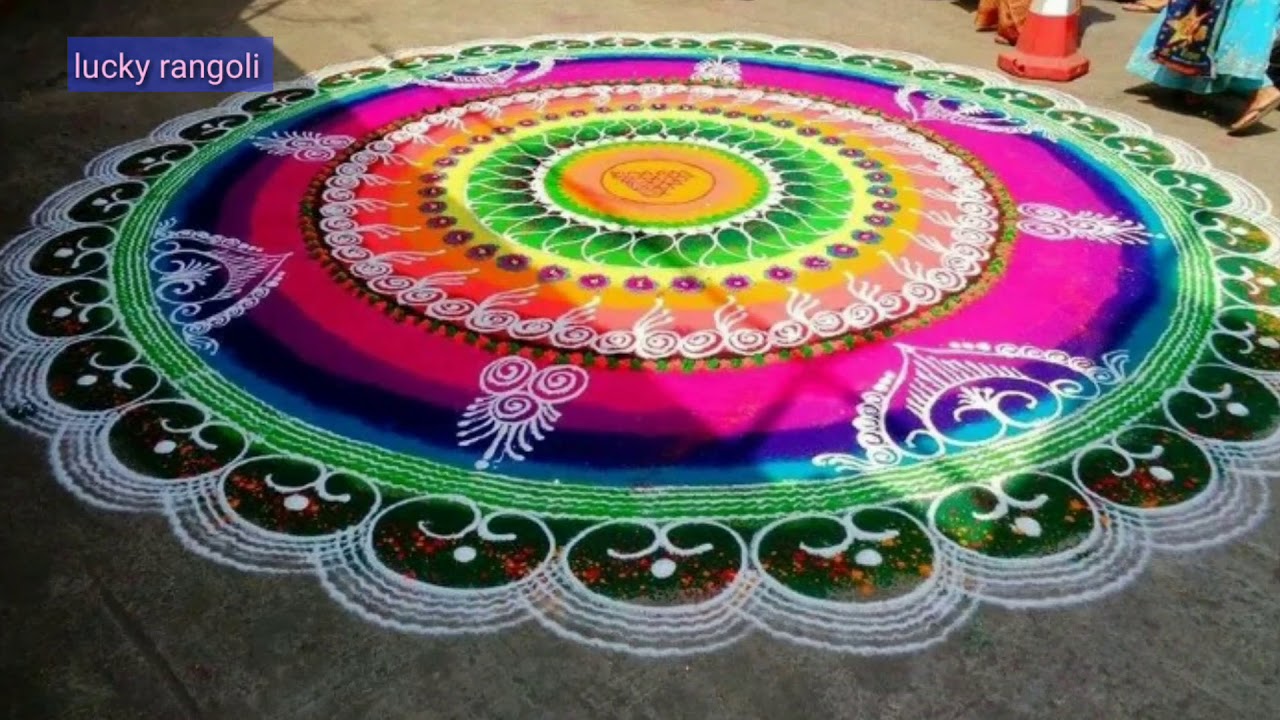 Top 10 new year 2020 rangoli and sankranthi competition rangoli ...