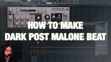 Making DARK AMBIENT Beats For POST MALONE | FL Studio 20 Tutorial