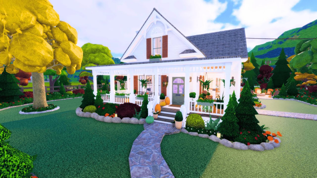 ROBLOX 🏘️⏩ Autumn Drive || Best Of RoVille Home Edition With House Code ...