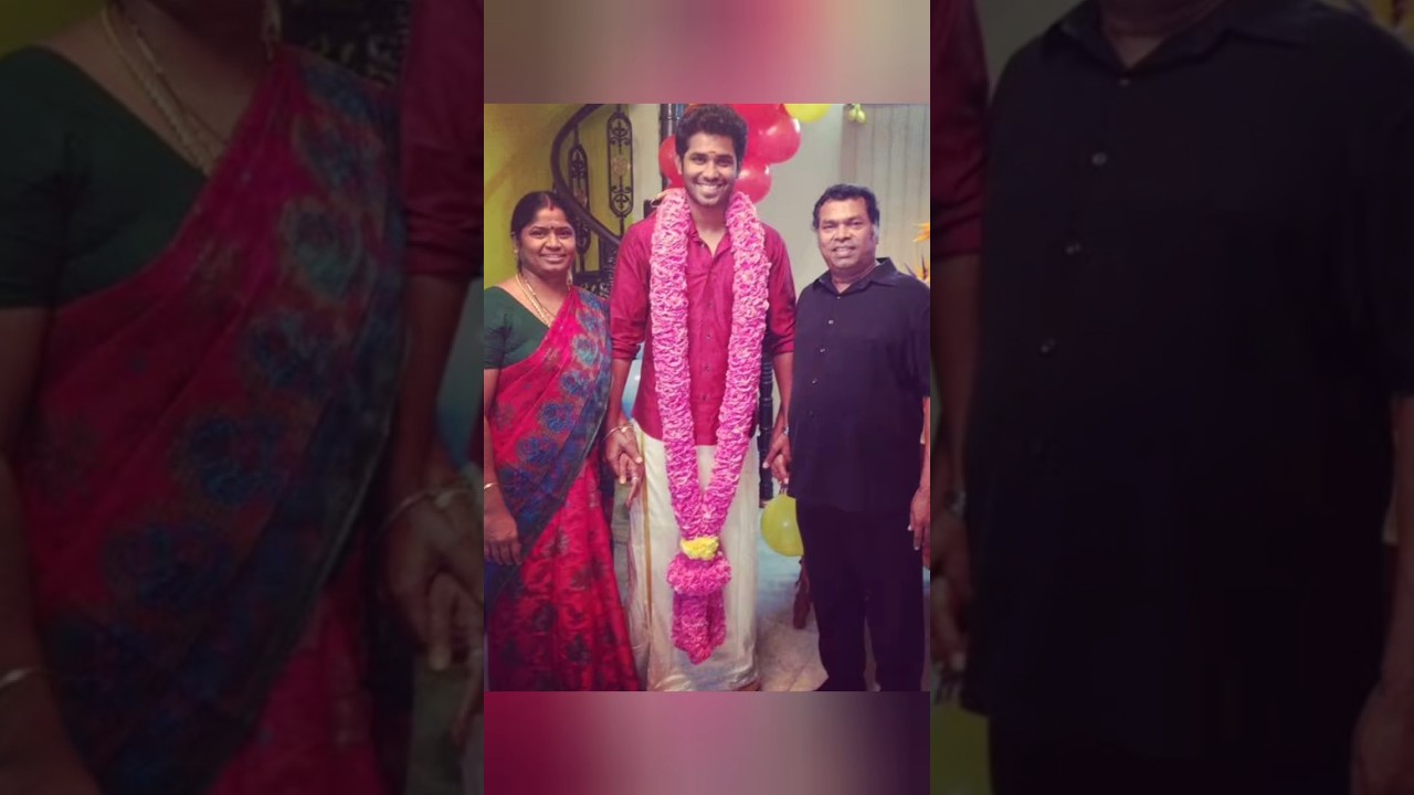 comedian Mayilsamy family photos