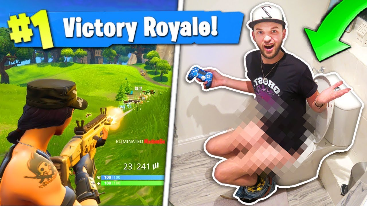 WINNING Fortnite... On the TOILET!? - YouTube - 1280 x 720 jpeg 151kB