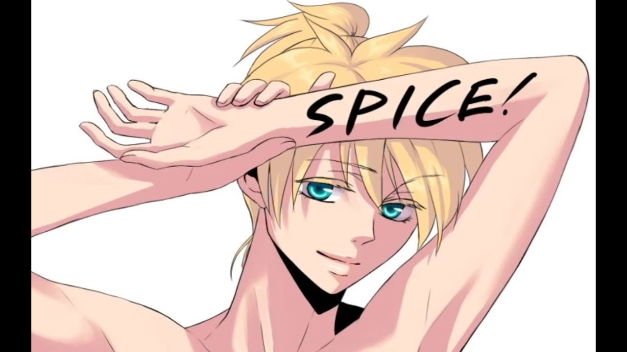 Слова песни Spice, которую исполняет Vocaloid (Kagamine Len). 