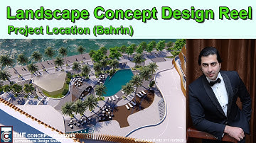 LANDSCAPE 3D RENDERING || LANDSCAPE DESIGN 3D VISUALIZATION| THE CONCEPT CREATORS