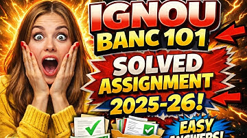 BANC 101 Solved Assignment 2025-26 | Human Origin and Evolution Solution 