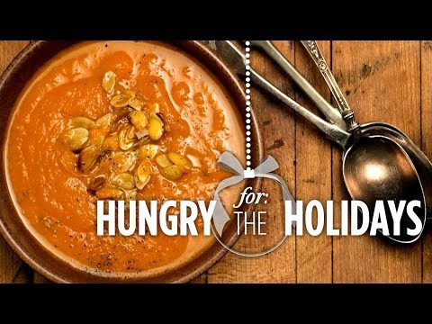 Roasted Butternut Squash Soup | Hungry for the Holidays