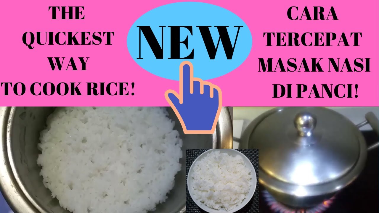 COOK RICE IN POT YouTube